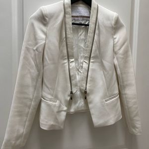 White blazer